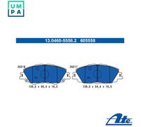 ATE 13.0460-5558.2 Brake pad set