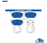 Brake Pad Set For Hyundai TUCSON 20- 58101-N7A10