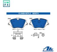 ATE 13.0460-5574.2 Brake pad set