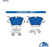 ATE 13.0460-5574.2 Brake pad set