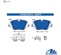 ATE 13.0460-5575.2 Brake pad set
