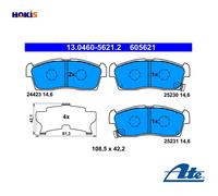 BRAKE PAD SET DISC BRAKE 13.0460-5621.2 FOR MITSUBISHI SUZUKI CITROEN 0.7L i