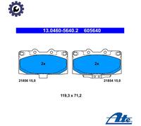 BRAKE PAD SET DISC BRAKE 13.0460-5640.2 FOR SUBARU EJ257EJ2555/7EJ25 2.5L 4cyl
