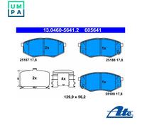 BRAKE PAD SET DISC BRAKE 13.0460-5641.2 FOR HYUNDAI KIA SOUL/II/SUV D4FC 1.4L