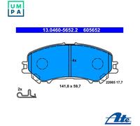 BRAKE PAD SET DISC BRAKE 13.0460-5652.2 FOR NISSAN ROGUE/SPORT/II/SUV QASHQAI