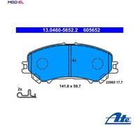 ATE Brake Pad Set 13.0460-5652.2, Disc Brake for Nissan KICKS II & QASHQAI II