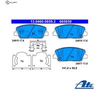 BRAKE PAD SET DISC BRAKE FOR KIA OPTIMA K5 CERATO/KOUP/Hatchback FORTE5 K3 2.0L