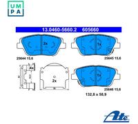 ATE Brake Pad Set 13.0460-5660.2 - Disc Brake for KIA Optima/K5 (2010-2015)