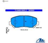 ATE Brake Pads 13.0460-5665.2 Front Disc Set for Mazda CX-5