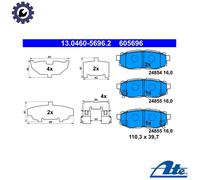 ATE 13.0460-5696.2 Brake pad set