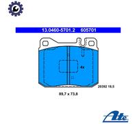 ATE Brake Pad Set 13.0460-5701.2 Disc Brake for VW LT28-50, LT28-35 Bus/Van