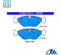 BRAKE PAD SET DISC BRAKE 13.0460-5703.2 FOR SAAB B202XLB202LB204SB202S 2.0L 4cyl