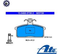 BRAKE PAD SET DISC BRAKE 13.0460-5720.2 FOR SUZUKI SAMURAI/Closed/Off-Road 1.9L