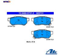 ATE 13.0460-5731.2 Brake pad set