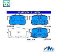 BRAKE PAD SET DISC BRAKE 13.0460-5741.2 FOR HONDA ACCORD/VIII/IX/Tourer/EURO