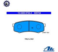 Brake pads 13.0460-5744.2 ATE for TOYOTA MITSUBISHI