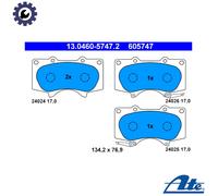 BRAKE PAD SET DISC BRAKE 13.0460-5747.2 FOR TOYOTA LAND/CRUISER/PRADO 2.7L 4cyl