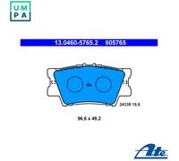 ATE Disc Brake Pad Set 13.0460-5765.2 for Toyota & Lexus
