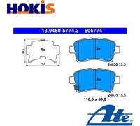 BRAKE PAD SET DISC BRAKE FOR SUZUKI LIANA/Hatchback AERIO BALENO M13A 1.3L 4cyl