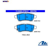 ATE 13.0460-5784.2 Brake pad set