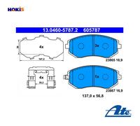 BRAKE PAD SET DISC BRAKE 13.0460-5787.2 FOR SUBARU FORESTER/II/IV IMPREZA/III