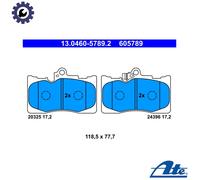 ATE Front Brake Pad Set 13.0460-5789.2 Disc Brake Fits Lexus GS 300