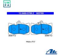 ATE Front Brake Pad Set 13.0460-5789.2 Disc Brake Fits Lexus GS 300