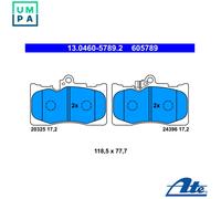 ATE Front Brake Pad Set 13.0460-5789.2 Disc Brake Fits Lexus GS 300
