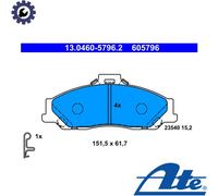 BRAKE PAD SET DISC BRAKE 13.0460-5796.2 FOR FORD RANGER MAZDA BT-50/Pickup 2.9L