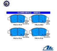 BRAKE PAD SET DISC BRAKE 13.0460-5810.2 FOR TOYOTA bB COROLLA/FIELDER/ALLEX 1.0L