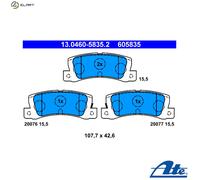 ATE 13.0460-5835.2 Brake pad set