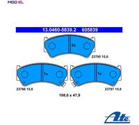 ATE 13.0460-5839.2 Brake pad set