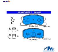 ATE 13.0460-5852.2 Brake pad set