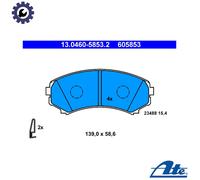 ATE Brake Pad Set 13.0460-5853.2 - Disc Brake for Mitsubishi Grandis
