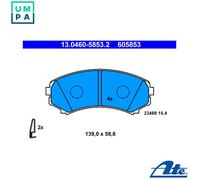 ATE Brake Pad Set 13.0460-5853.2 - Disc Brake for Mitsubishi Grandis