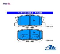 BRAKE PAD SET DISC BRAKE 13.0460-5855.2 FOR MITSUBISHI GALLOPER IO/PAJERO ASX