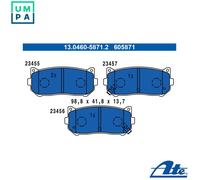 ATE 13.0460-5871.2 Brake pad set