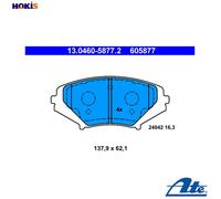 Brake pads 13.0460-5877.2 ATE for MAZDA RX-8