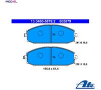 ATE 13.0460-5879.2 Brake pad set