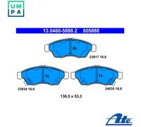 ATE Brake Pad Set 13.0460-5888.2 for Suzuki Aerio, Liana, Baleno