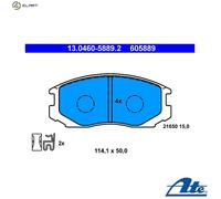 ATE Brake Pads 13.0460-5889.2 for Mitsubishi Colt Mk V, Mirage V, Lancer Mk VI