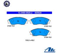 ATE 13.0460-5920.2 Brake pad set