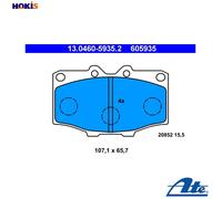 BRAKE PAD SET DISC BRAKE 13.0460-5935.2 FOR TOYOTA BANDEIRANTE/SUV/Pickup 2.0L