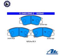 ATE Brake Pad Set 13.0460-5940.2 - Disc Brake for Mitsubishi Pajero/Shogun Mk II L200