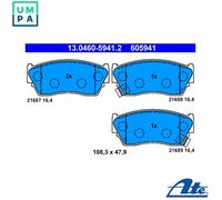 ATE 13.0460-5941.2 Brake pad set