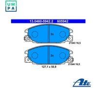 BRAKE PAD SET DISC BRAKE 13.0460-5942.2 FOR OPEL FRONTERA/Sport CAMPO ISUZU