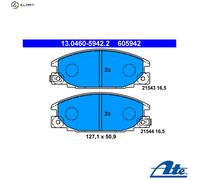 BRAKE PAD SET DISC BRAKE 13.0460-5942.2 FOR OPEL FRONTERA/Sport CAMPO ISUZU