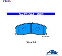 BRAKE PAD SET DISC BRAKE 13.0460-5956.2 FOR NISSAN CGA3DE 1.3L CG10DE 1.0L 4cyl