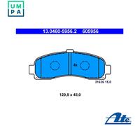 ATE 13.0460-5956.2 Brake pad set