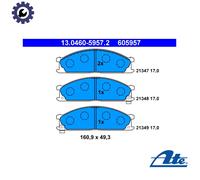 BRAKE PAD SET DISC BRAKE FOR NISSAN NAVARA PLATFORM CHASSIS D22 YD25DDTI Z20 ATE